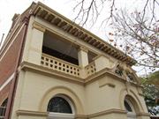front upper storey balcony