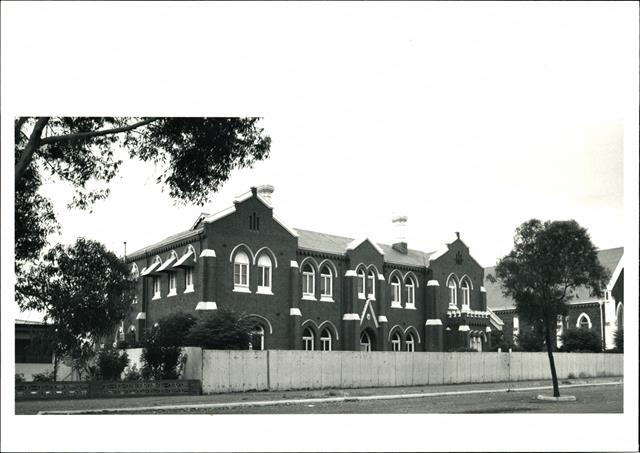 Front corner elevation, St Joseph's Convent in Boulder