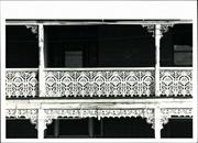 Detail of balcony ironwork
