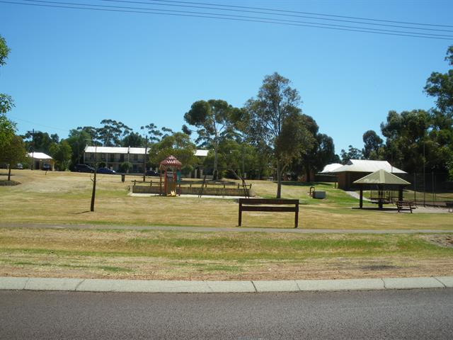 View looking North