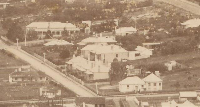 Detail of panorama photograph