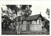 Corner elevation of church from North west