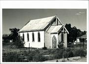 Left corner elevation of church