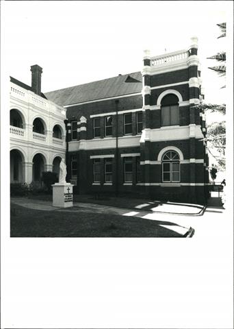 East block side elevation