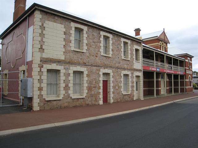 View across front elevation