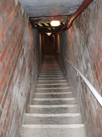 South entrance stairs