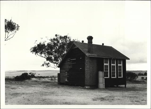 Rear corner elevation of building