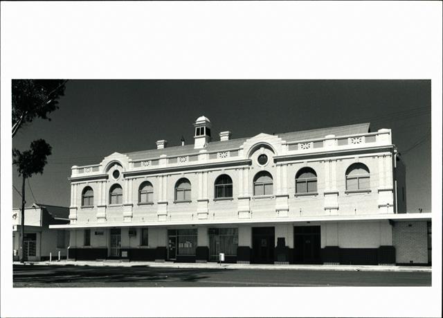Front elevation of building