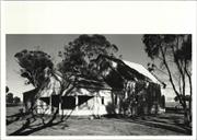 Rear corner elevation of building