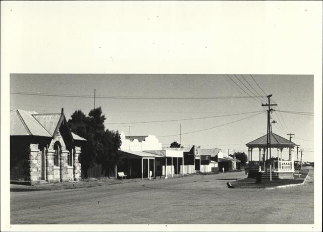 Streetscape elevation looking south down Dorlot Street