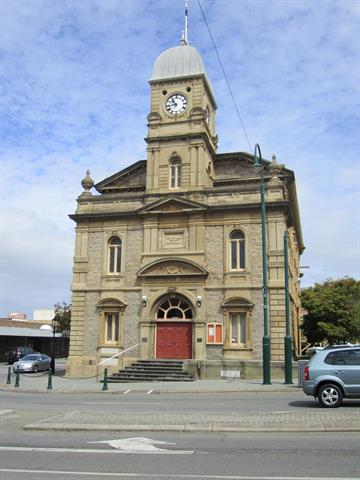 East (front) elevation