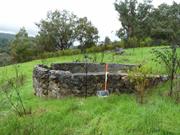 Stone dam - view east
