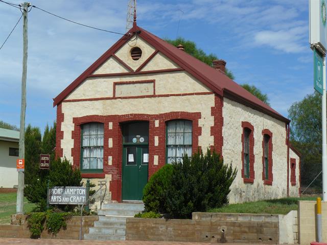 North and east facades