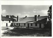 View from East showing cell block and rear of court house