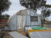 Hut 2 - External view, looking south at front