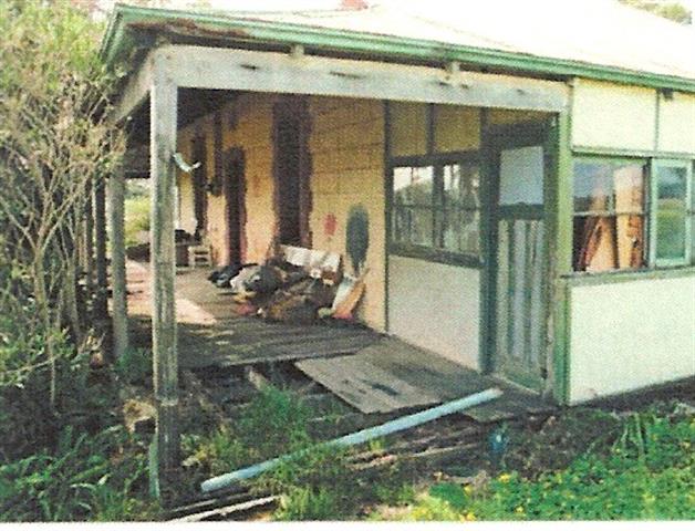 Hymus House - Prior to Restoration side