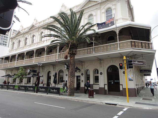 View across Murray Street