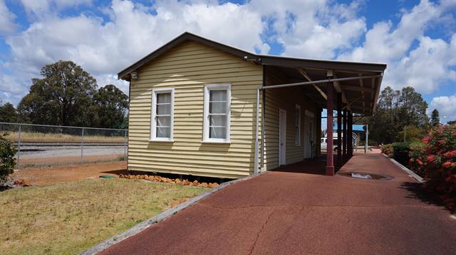 View north looking south, side elevation