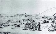 1834, drawing by unknown artist of King Georges Sound