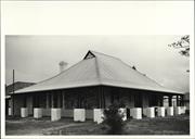 Front corner elevation of convent