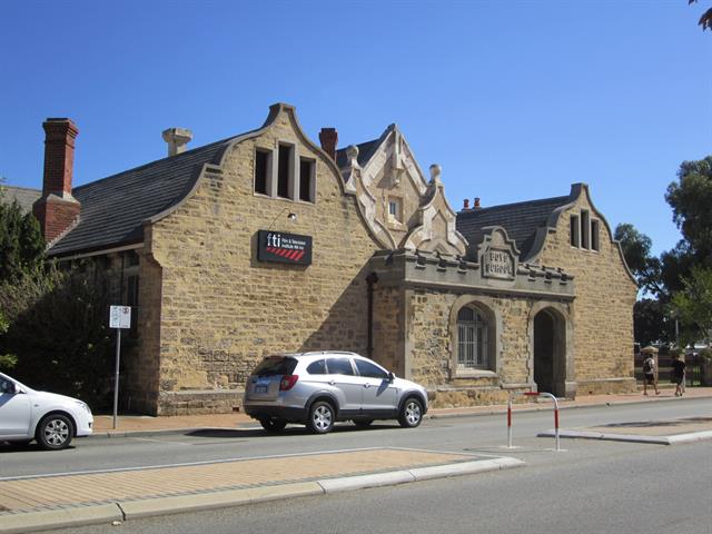 Front View across Adelaide Street