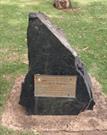 Brunswick Swimming Hole Cairn and plaque