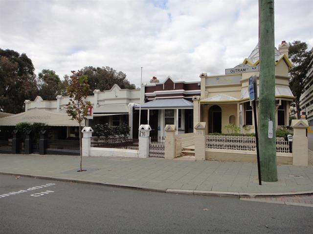 View across Outram Street