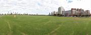 View of Langley Park looking west from Plain Street