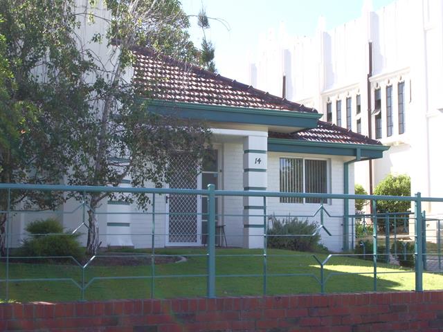 Part front elevation of the former St Mary's Hall