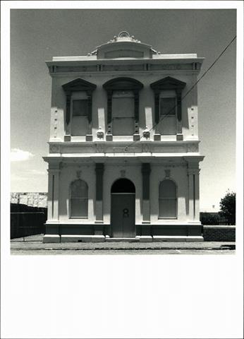 Front elevation of building