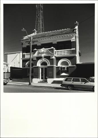Front elevation of building