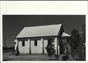 Right side elevation of church