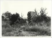 View of ruined wall