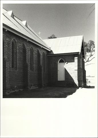 View of East side showing vestry
