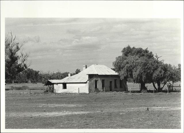 Western elevation of building