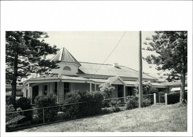 Front angled elevation