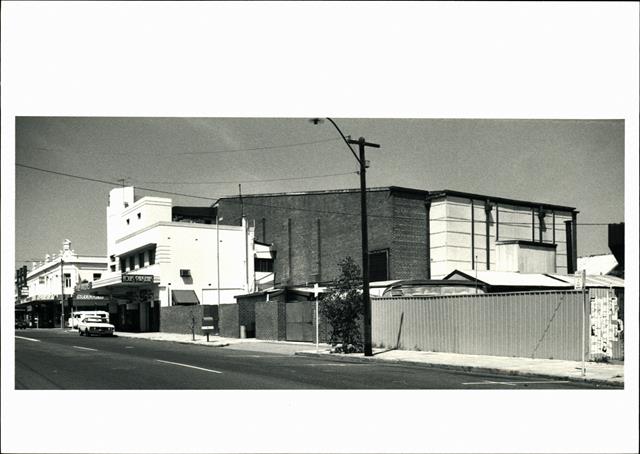 Rear oblique elevation of building from Rokeby Road