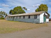 Garrity's hut (west side of entry)