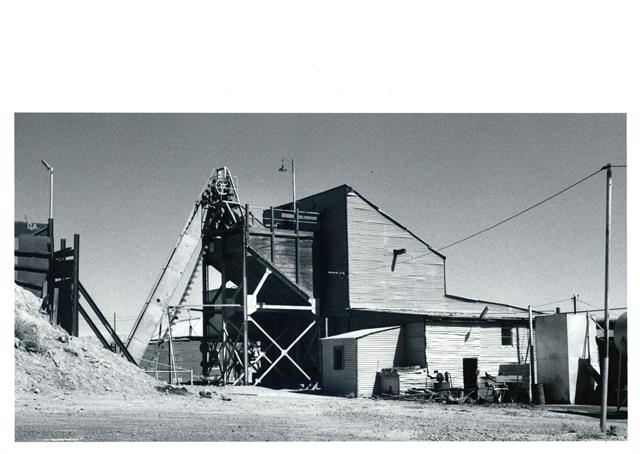 State Battery closer view of headframe