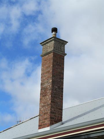 north end chimney detail