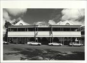 Front elevation of later building