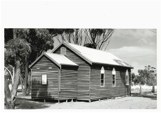 Front and left side elevation - oblique view