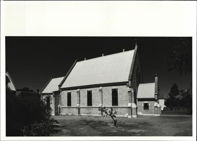 Side elevation of church from Aberdeen Street