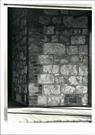Detail of the masonry of the front wall