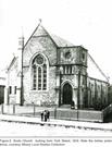 The Church in 1913 showing old timber picket fence