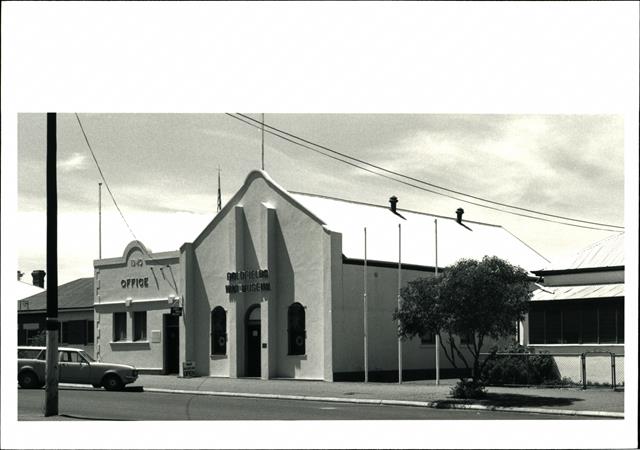 Front corner elevation