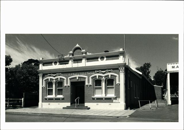 Front elevation of building
