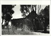 Left corner elevation of church