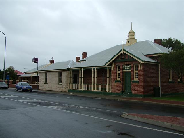 Main (east) elevation
