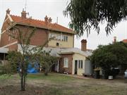 rear north elevation and yard